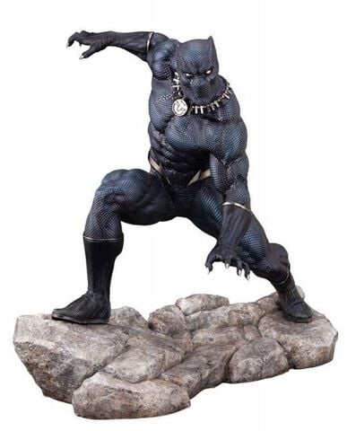 Statuette Kotobukiya Artfx - Marvel - 1/10 Black Panther (gitd) 16 Cm